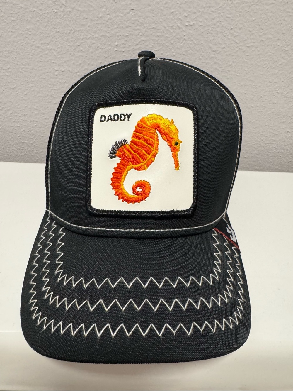 Goorin Brothers The Farm Trucker Hat - Seahorse “Daddy”